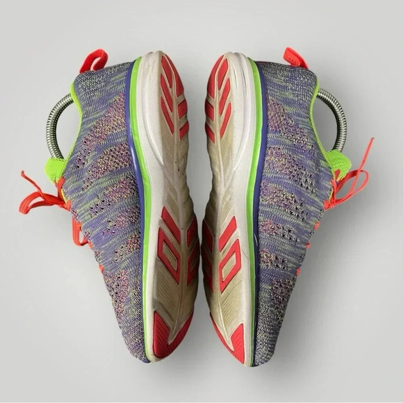 APL Techloom Pro Neon Green Purple & Pink Sneakers Womens Size 6 - Picture 8 of 13